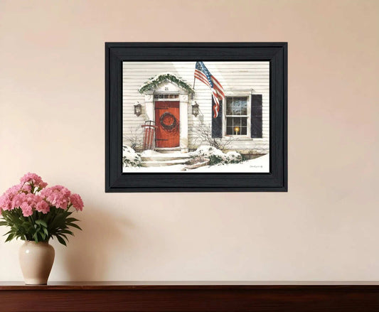 Main Street 2 Black Framed Print Wall Art - Homeroots - Flyclothing LLC