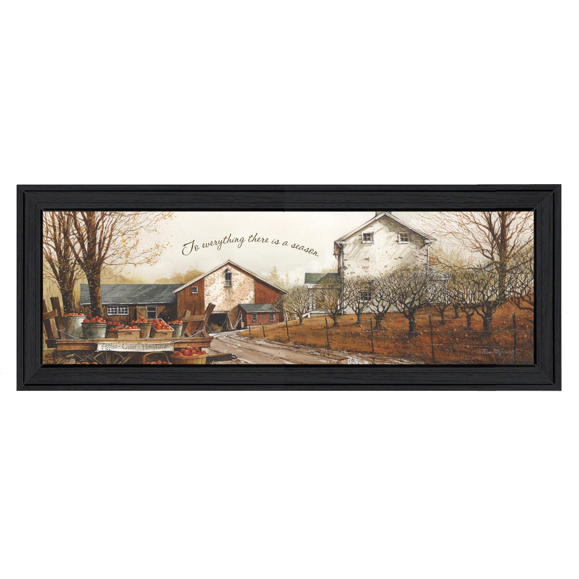 To Everything 1 Black Framed Print Wall Art - Homeroots - Flyclothing LLC