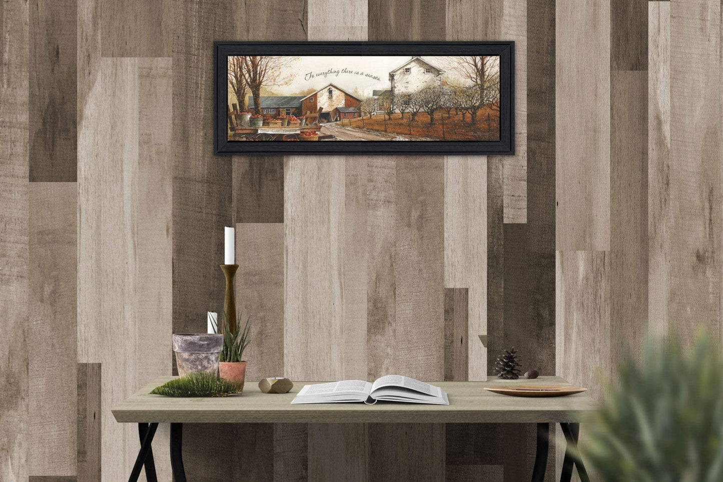 To Everything 1 Black Framed Print Wall Art - Homeroots - Flyclothing LLC