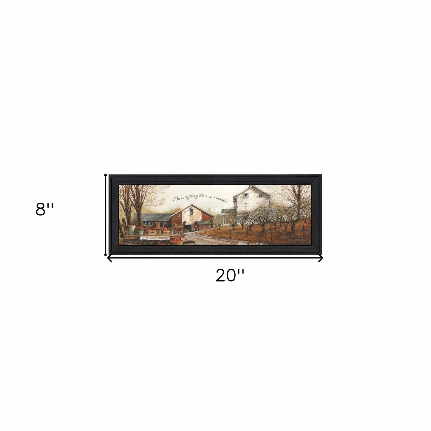 To Everything 1 Black Framed Print Wall Art - Homeroots - Flyclothing LLC