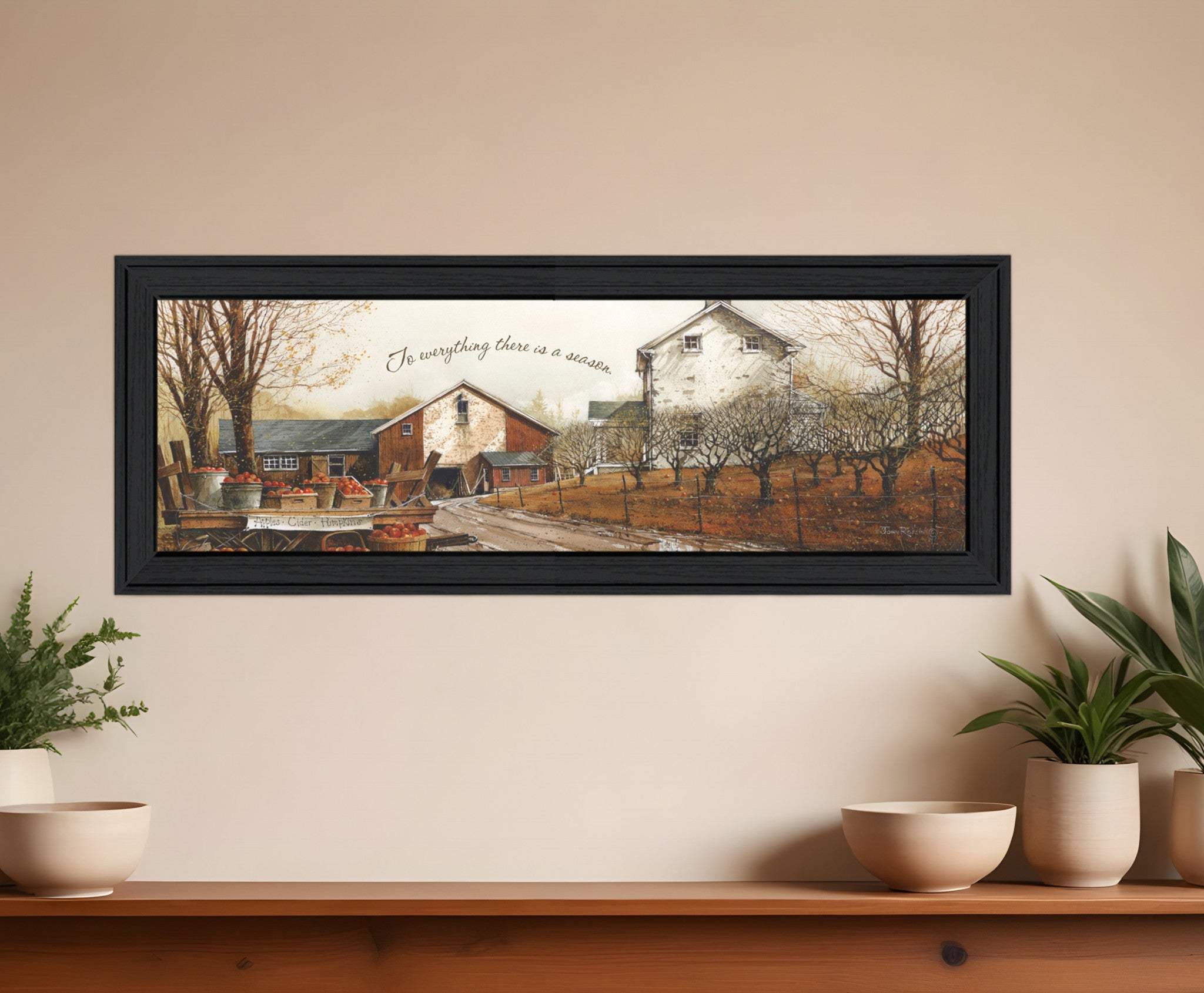 To Everything 1 Black Framed Print Wall Art - Homeroots - Flyclothing LLC