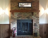 Winter Black Framed Print Wall Art - Homeroots - Flyclothing LLC