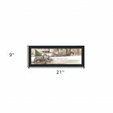 Winter Black Framed Print Wall Art - Homeroots - Flyclothing LLC