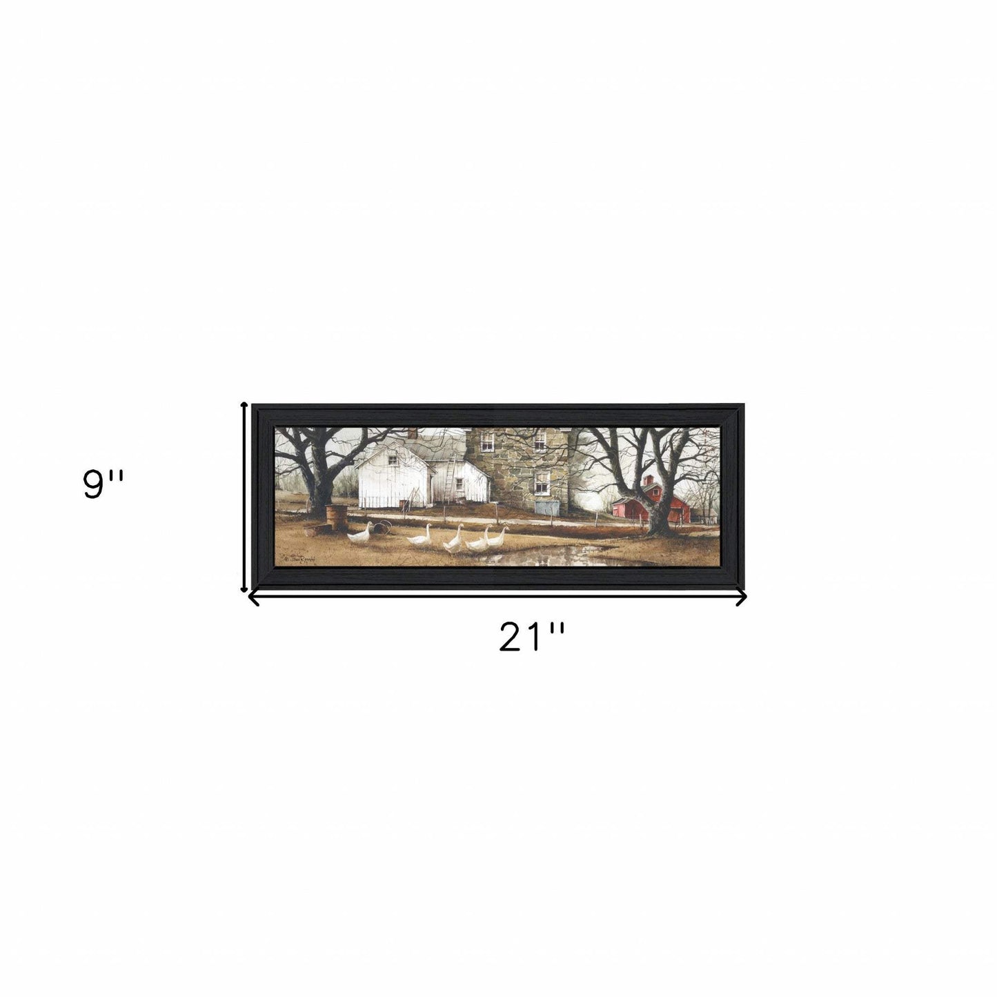 Puddle Jumpers 1 Black Framed Print Wall Art - Homeroots - Flyclothing LLC