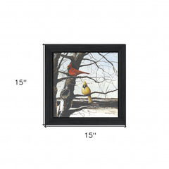 A View from Above Black Framed Print Wall Art - Homeroots