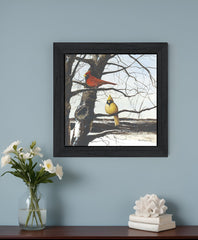 A View from Above Black Framed Print Wall Art - Homeroots