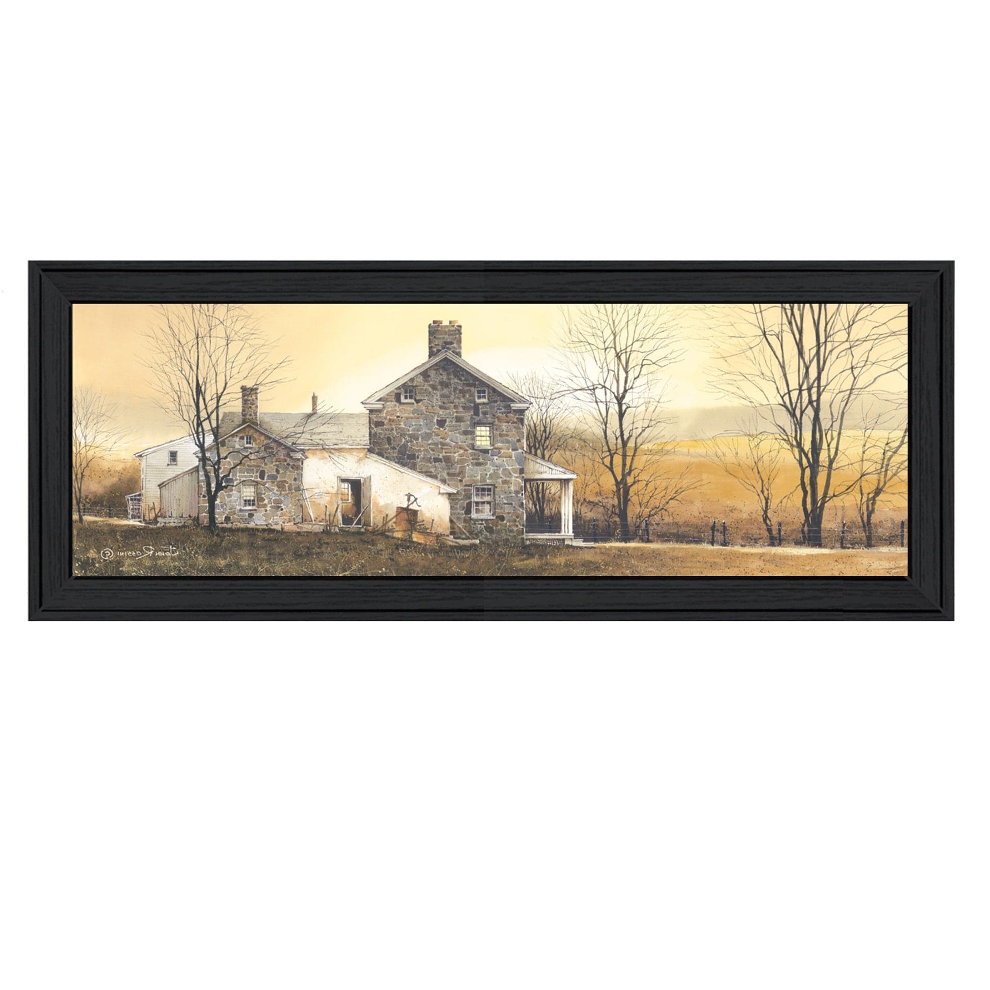 A New Day 2 Black Framed Print Wall Art - Homeroots