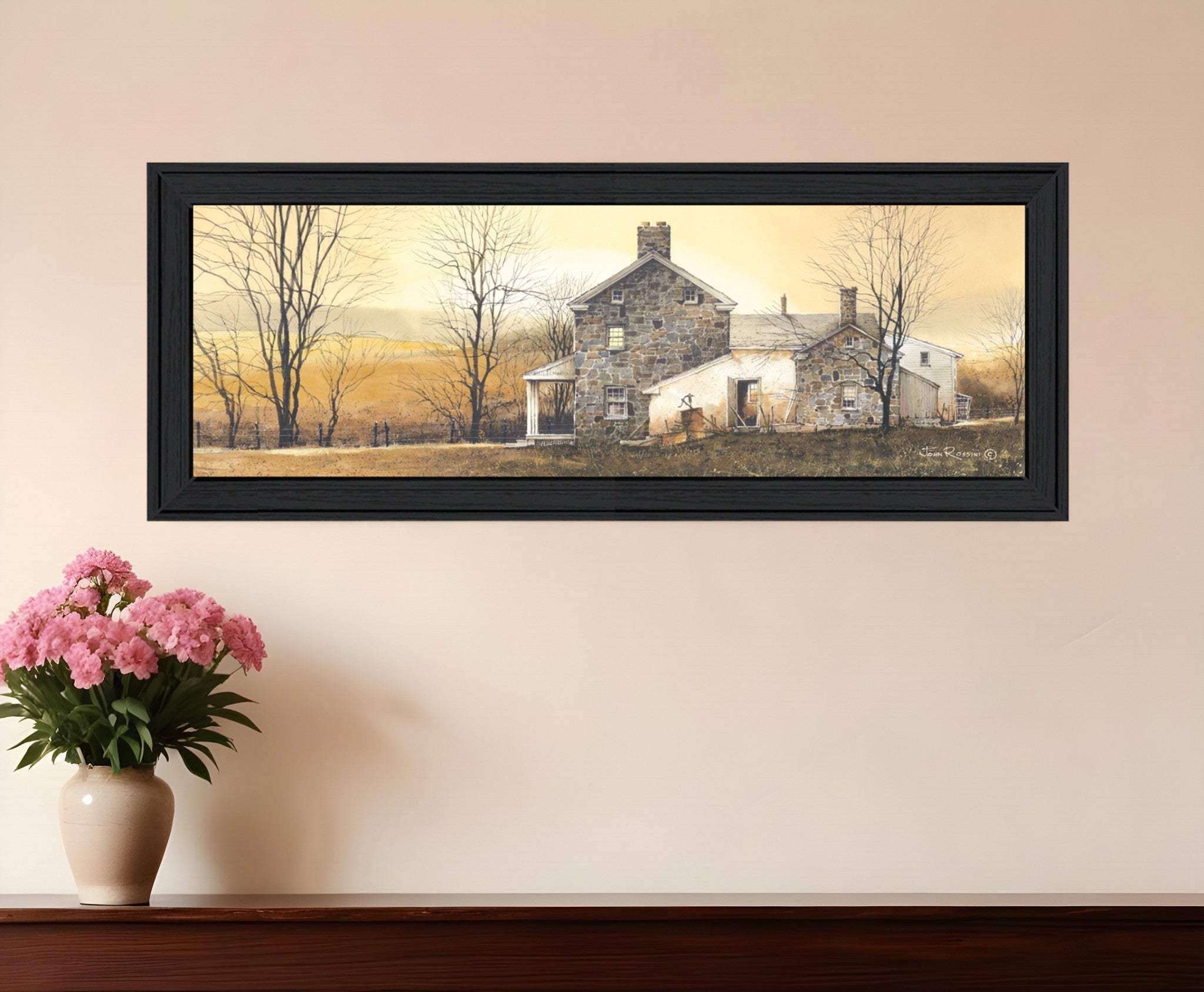 A New Day 2 Black Framed Print Wall Art - Homeroots - Flyclothing LLC