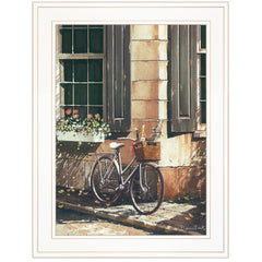 Picnic Getaway 1 White Framed Print Wall Art - Homeroots