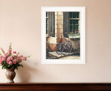 Picnic Getaway 1 White Framed Print Wall Art - Homeroots - Flyclothing LLC