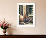 Picnic Getaway 1 White Framed Print Wall Art - Homeroots