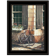 Picnic Getaway 2 Black Framed Print Wall Art - Homeroots