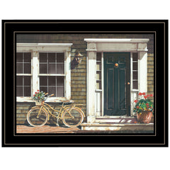 Parked Out Front 2 Black Framed Print Wall Art - Homeroots
