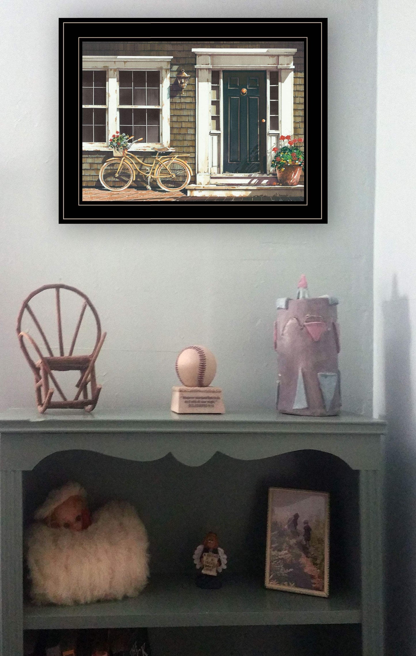 Parked Out Front 2 Black Framed Print Wall Art - Homeroots - Flyclothing LLC