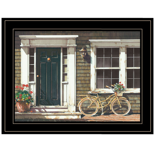 Parked Out Front 2 Black Framed Print Wall Art - Homeroots