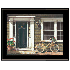 Parked Out Front 2 Black Framed Print Wall Art - Homeroots