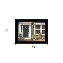 Parked Out Front 2 Black Framed Print Wall Art - Homeroots