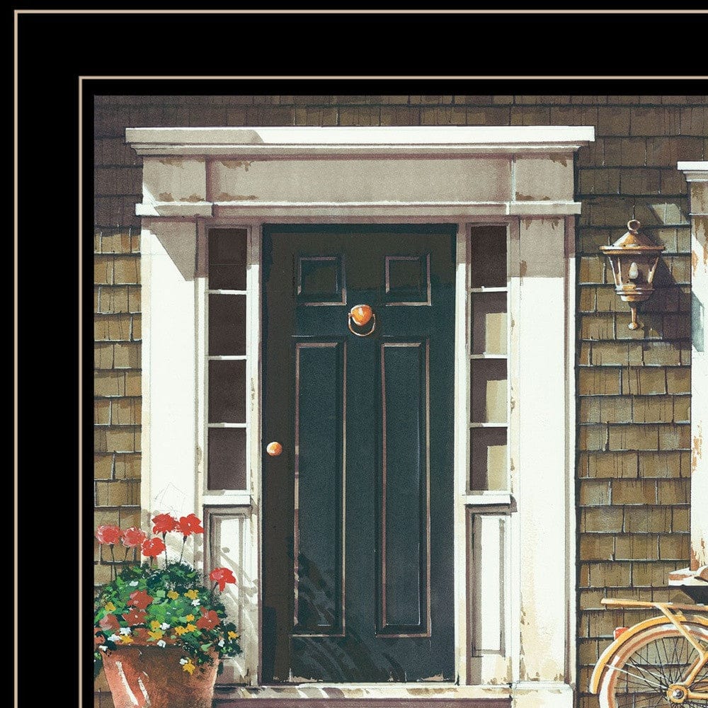 Parked Out Front 2 Black Framed Print Wall Art - Homeroots