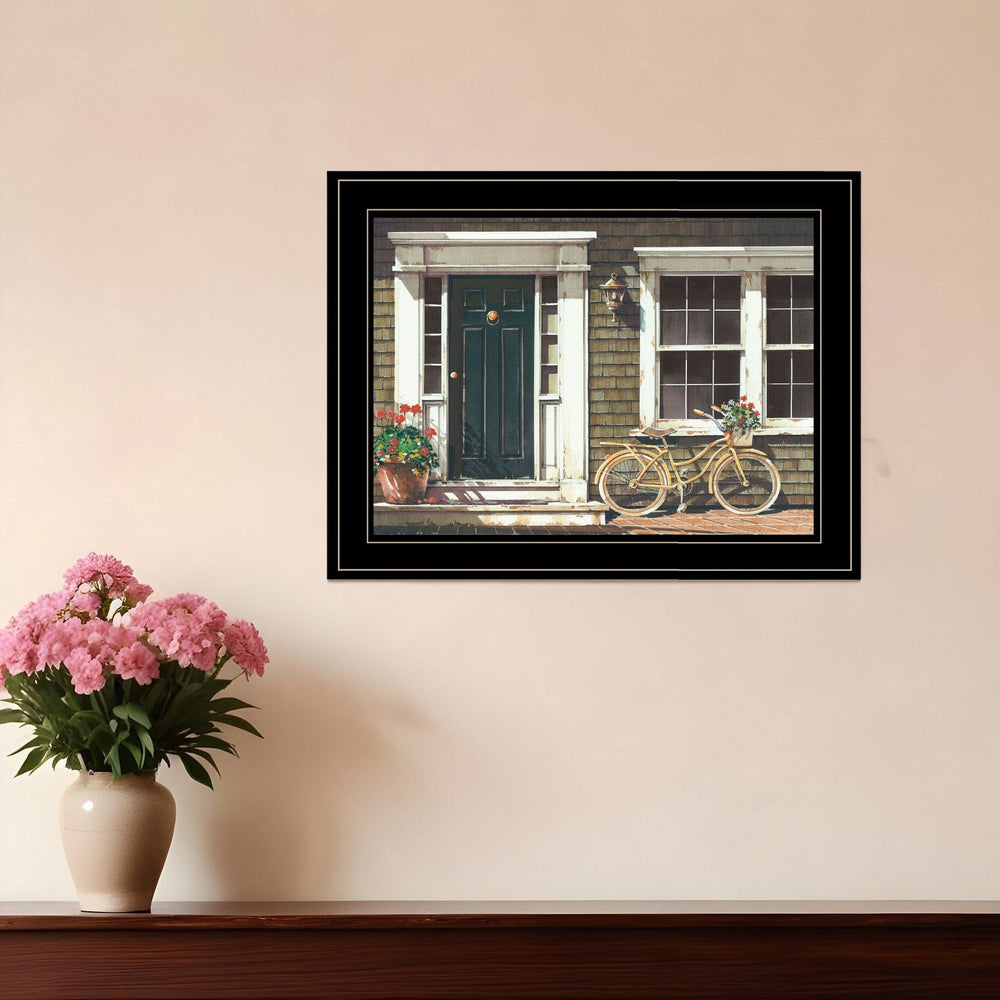 Parked Out Front 2 Black Framed Print Wall Art - Homeroots