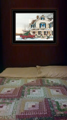 Preparing for Christmas 2 Black Framed Print Wall Art - Homeroots