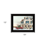 Preparing for Christmas 2 Black Framed Print Wall Art - Homeroots - Flyclothing LLC