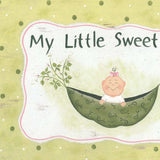 My Little Sweet Pea White Framed Print Wall Art - Homeroots - Flyclothing LLC