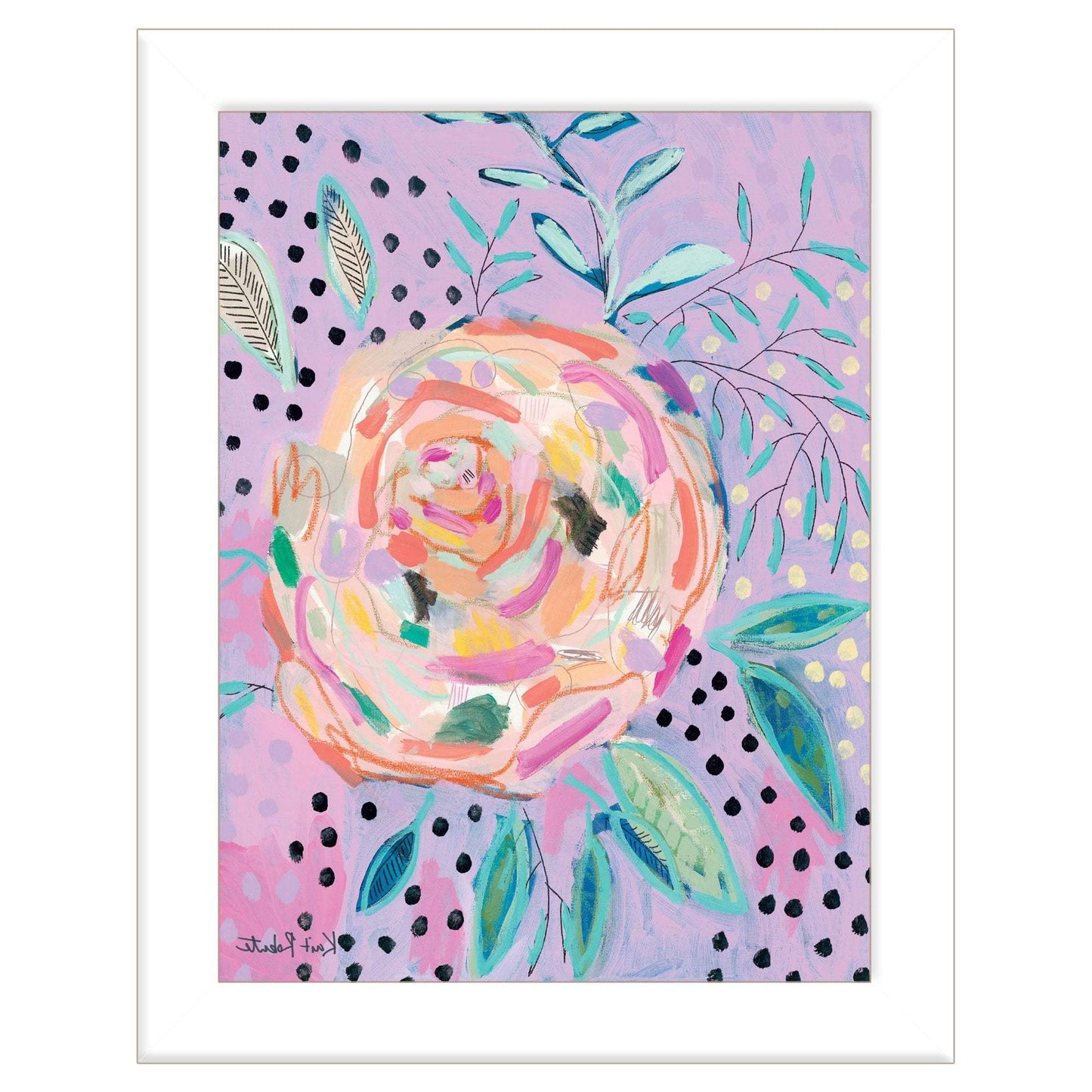 Master the Chaos 3 White Framed Print Wall Art - Homeroots - Flyclothing LLC