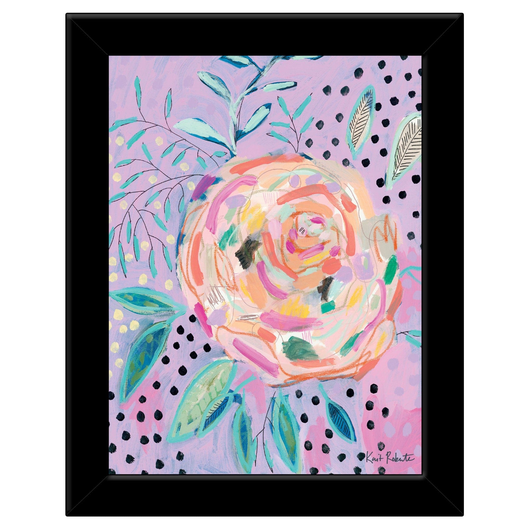 Master the Chaos 4 Black Framed Print Wall Art - Homeroots