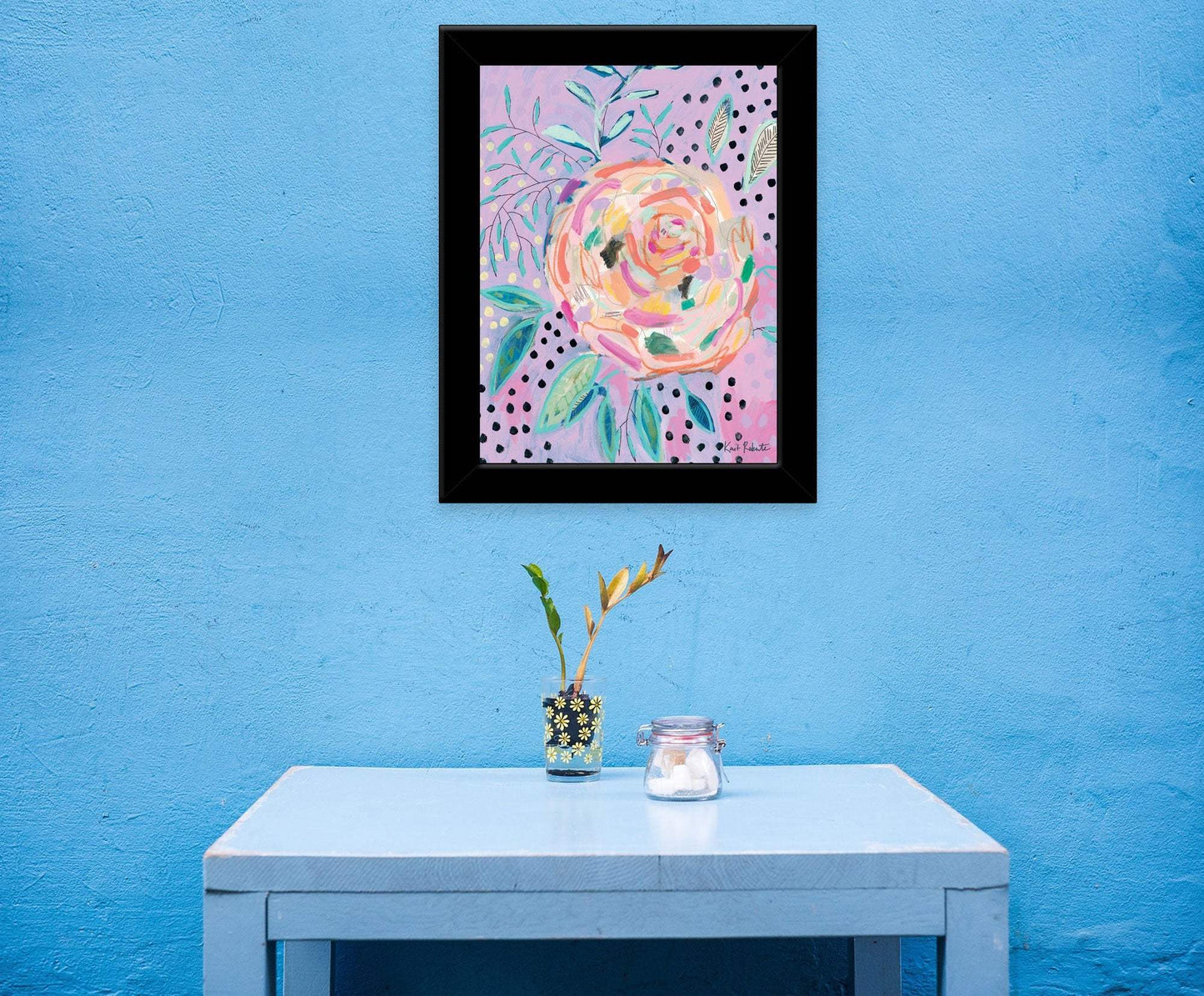 Master the Chaos 4 Black Framed Print Wall Art - Homeroots - Flyclothing LLC