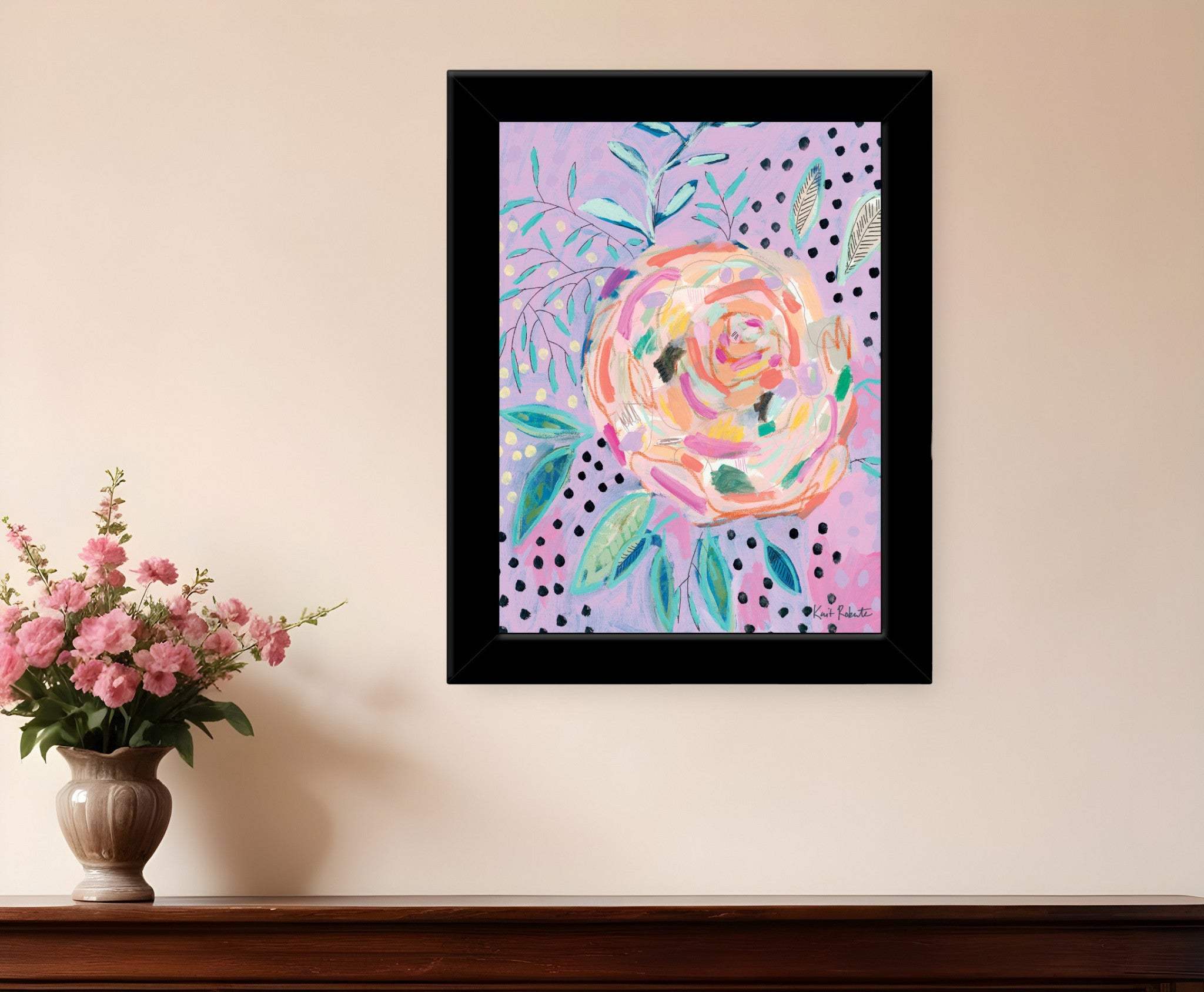 Master the Chaos 4 Black Framed Print Wall Art - Homeroots - Flyclothing LLC