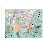 Bloom for Yourself 3 White Framed Print Wall Art - Homeroots