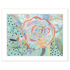 Bloom for Yourself 3 White Framed Print Wall Art - Homeroots