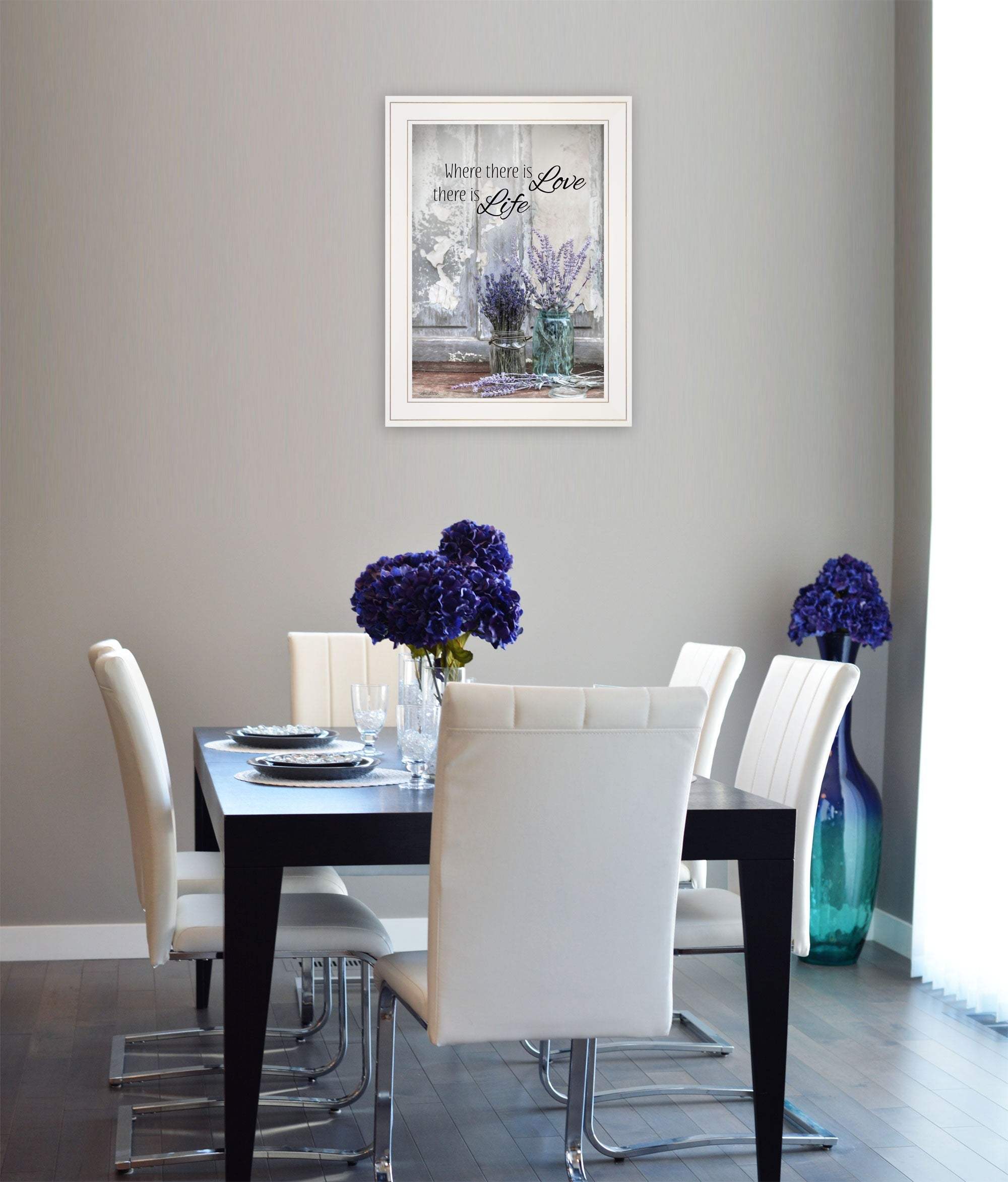 Where There is Love 2 White Framed Print Wall Art - Homeroots - Flyclothing LLC