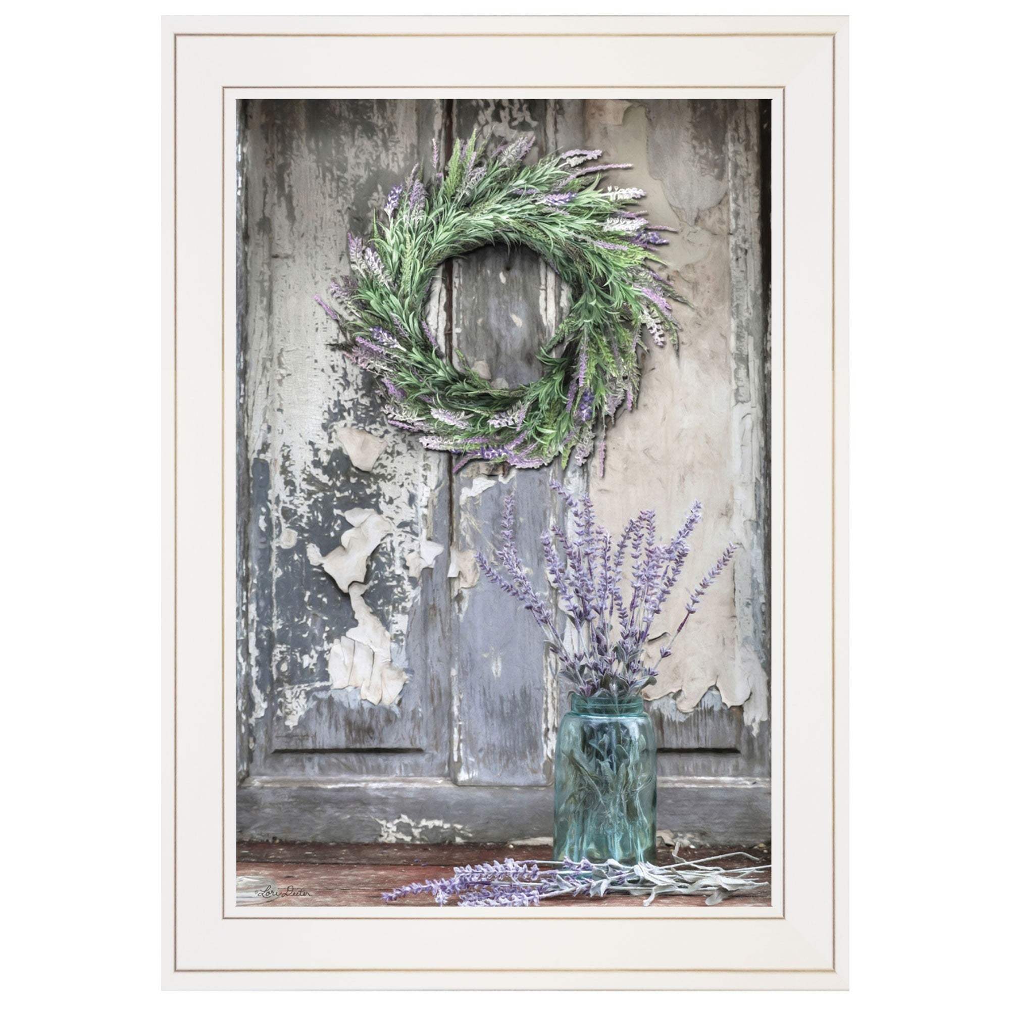 Sweet Memories 2 White Framed Print Wall Art - Homeroots - Flyclothing LLC