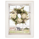 Pleasant View 2 White Framed Print Wall Art - Homeroots