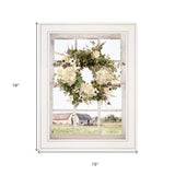 Pleasant View 2 White Framed Print Wall Art - Homeroots - Flyclothing LLC