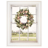 Summer View 2 White Framed Print Wall Art - Homeroots