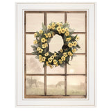 Country Gazing 2 White Framed Print Wall Art - Homeroots