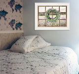 Country Gazing 3 White Framed Print Wall Art - Homeroots