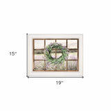 Country Gazing 3 White Framed Print Wall Art - Homeroots - Flyclothing LLC