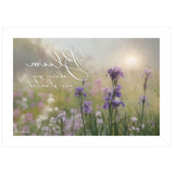 Bloom Where You are Planted White Framed Print Wall Art - Homeroots - Flyclothing LLC
