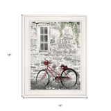 Life is a Journey 2 White Framed Print Wall Art - Homeroots - Flyclothing LLC