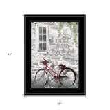 Life is a Journey 3 Black Framed Print Wall Art - Homeroots - Flyclothing LLC