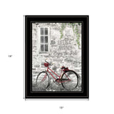 Life is a Journey 3 Black Framed Print Wall Art - Homeroots - Flyclothing LLC