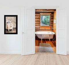 Laundry Room 2 Black Framed Print Bathroom Wall Art - Homeroots