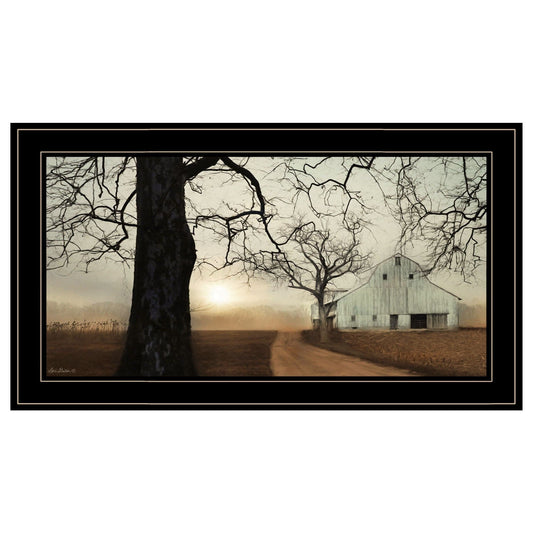 Millersburg Sunrise 1 Black Framed Print Wall Art - Homeroots