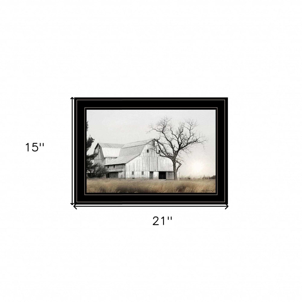 Ohio Fields I 2 Black Framed Print Wall Art - Homeroots - Flyclothing LLC