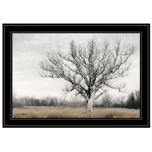 Earth and Sky 2 Black Framed Print Wall Art - Homeroots