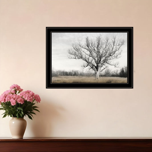 Earth and Sky 2 Black Framed Print Wall Art - Homeroots