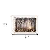 Enchanted Morning 1 White Framed Print Wall Art - Homeroots - Flyclothing LLC